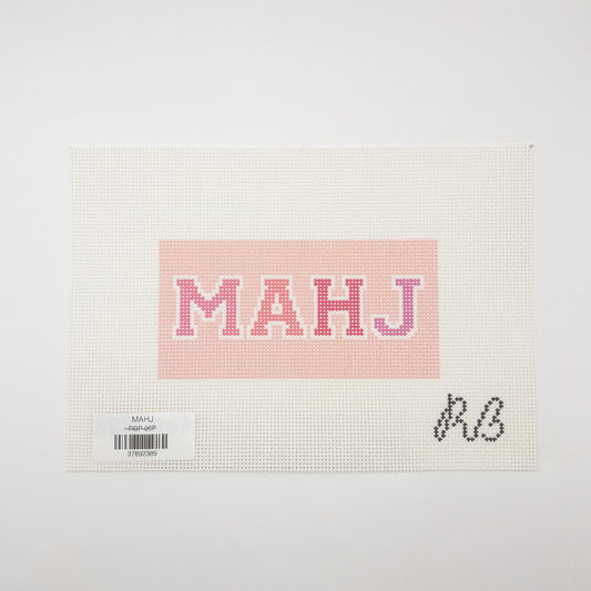 Mahj Needlepoint Canvas - Summertide Stitchery - Rachel Barri Designs