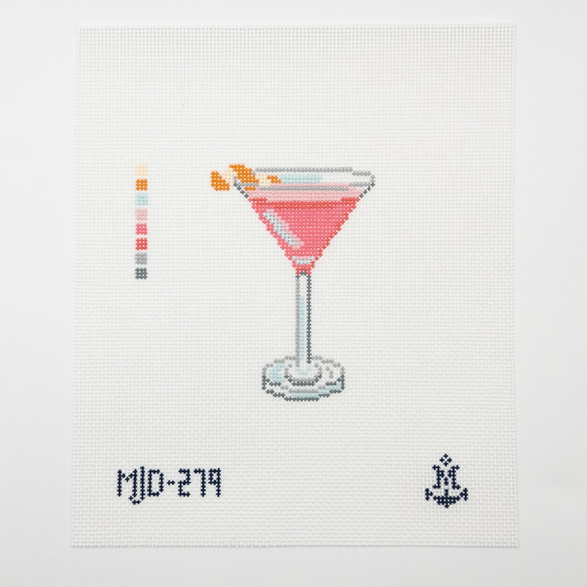 Cosmo Needlepoint Canvas - Summertide Stitchery - Morgan Julia Designs