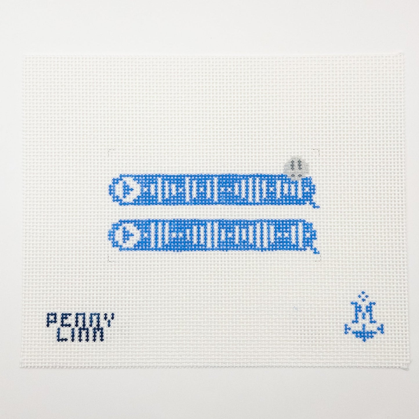 Voice Memo Bubble Needlepoint Canvas - Summertide Stitchery - Morgan Julia Designs