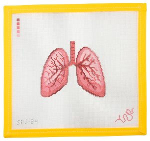 Anatomical Lungs - Summertide Stitchery - Spellbound Stitchery