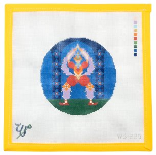 Arabian Dancer Round - Summertide Stitchery - Wipstitch Needleworks