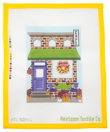 Autumn On Main Street Needlepoint Club - Summertide Stitchery - Heirloom Textile Co.