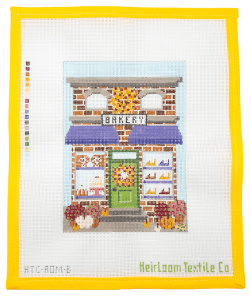 Autumn On Main Street Needlepoint Club - Summertide Stitchery - Heirloom Textile Co.