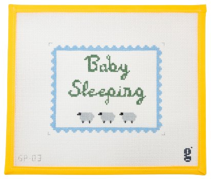 Baby Sleeping - Summertide Stitchery - Goodpoint Needlepoint