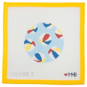 Beach Balls Needlepoint Canvas - Summertide Stitchery - LoveMHB Studio