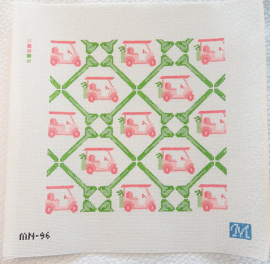 Birdie Babes Needlepoint Canvas - Summertide Stitchery - Maura Nolan Designs