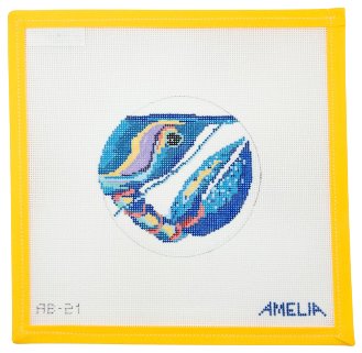 Blue Lobster - Summertide Stitchery - Amelia Bond