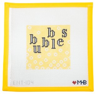 Bubbles Coaster Needlepoint Canvas - Summertide Stitchery - LoveMHB Studio