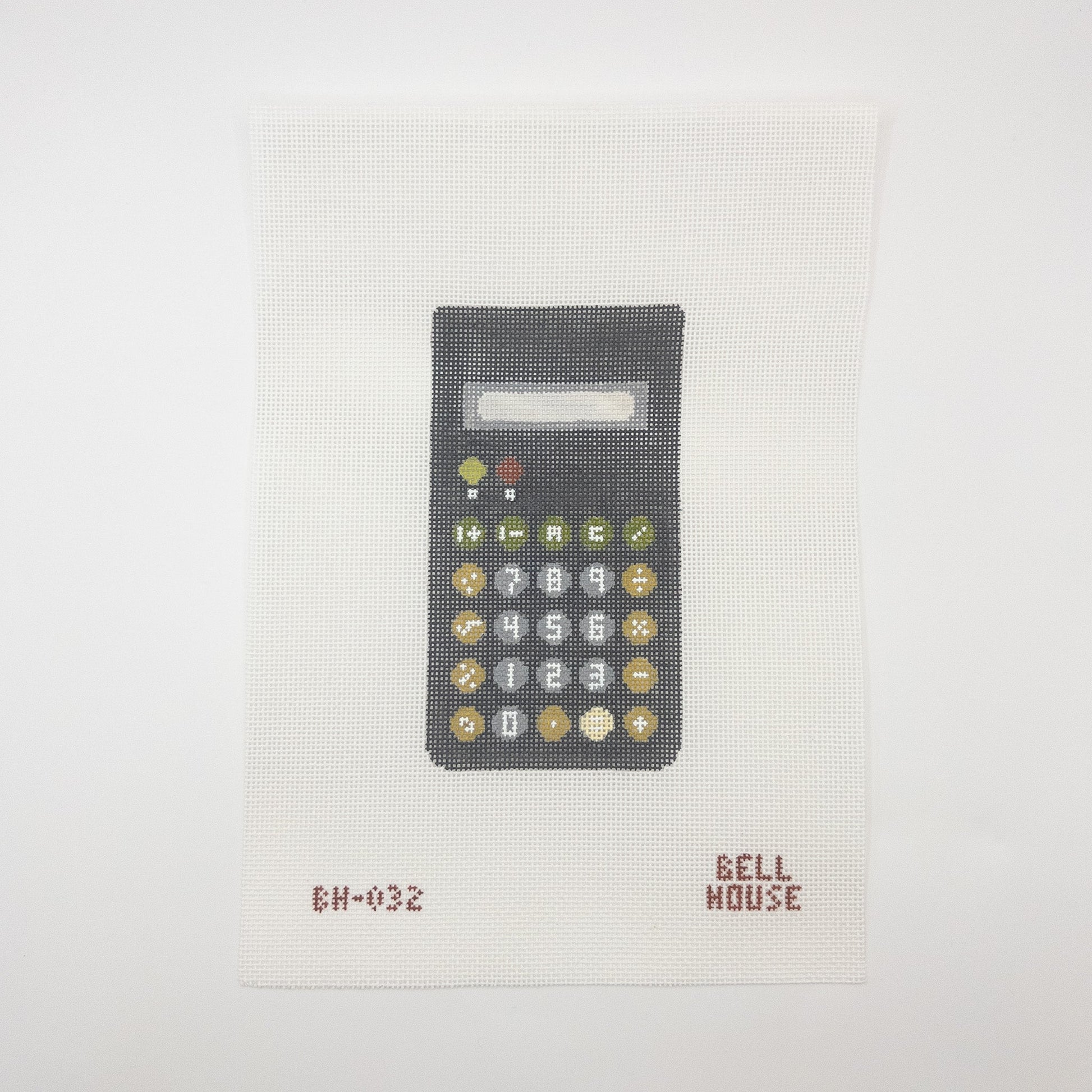 Calculator Needlepoint Canvas - Summertide Stitchery - Bell House Designs