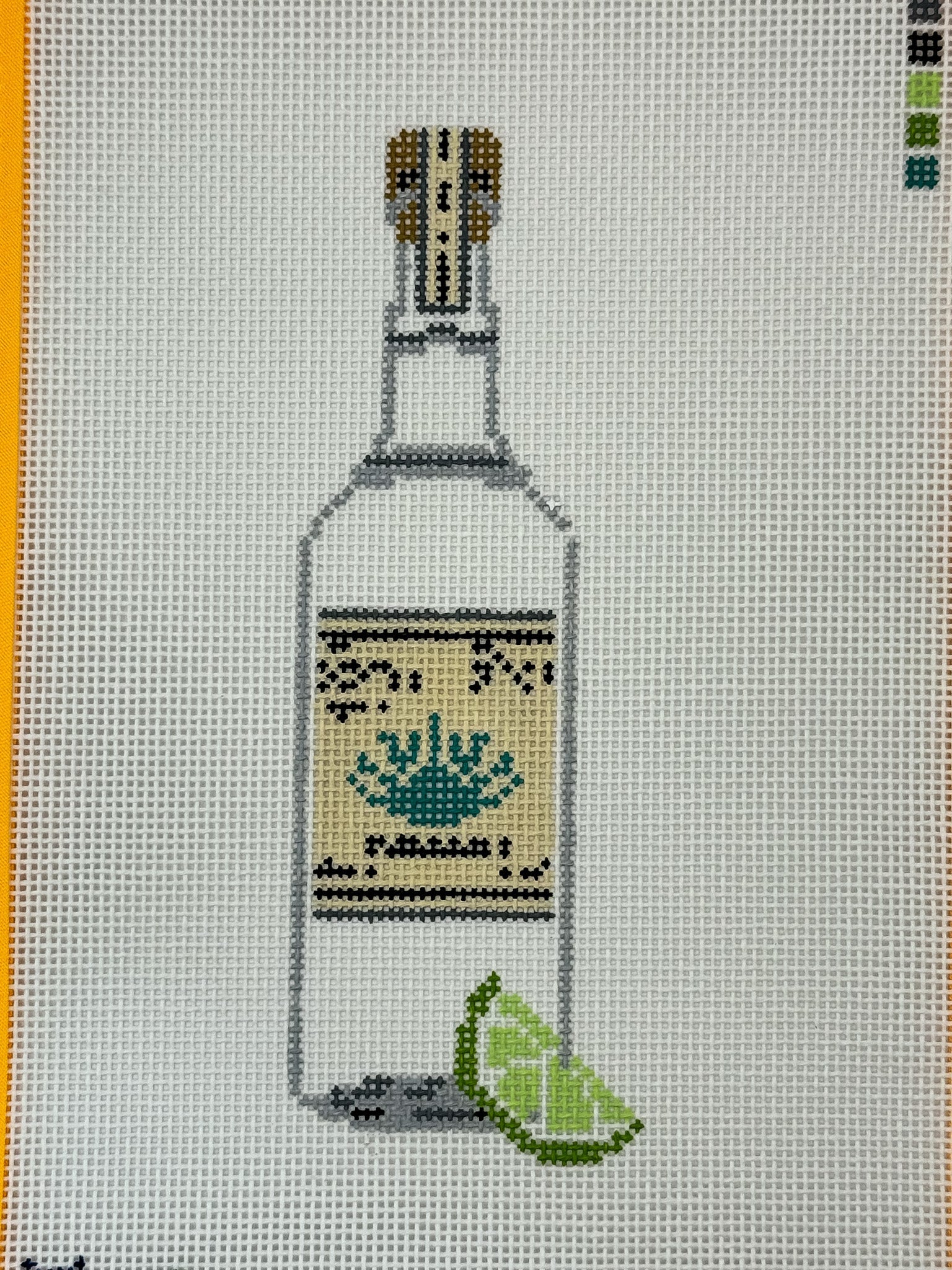 Casamigos Needlepoint Canvas - Summertide Stitchery - Wipstitch Needleworks