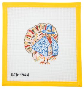 Chinoiserie Turkey - Summertide Stitchery - KCN Designs