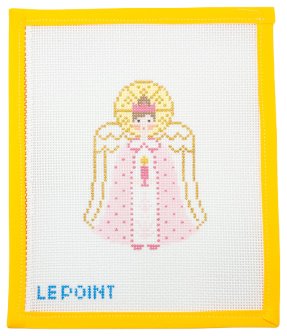 Christmas Angel Needlepoint Canvas - Summertide Stitchery - Le Point Studio