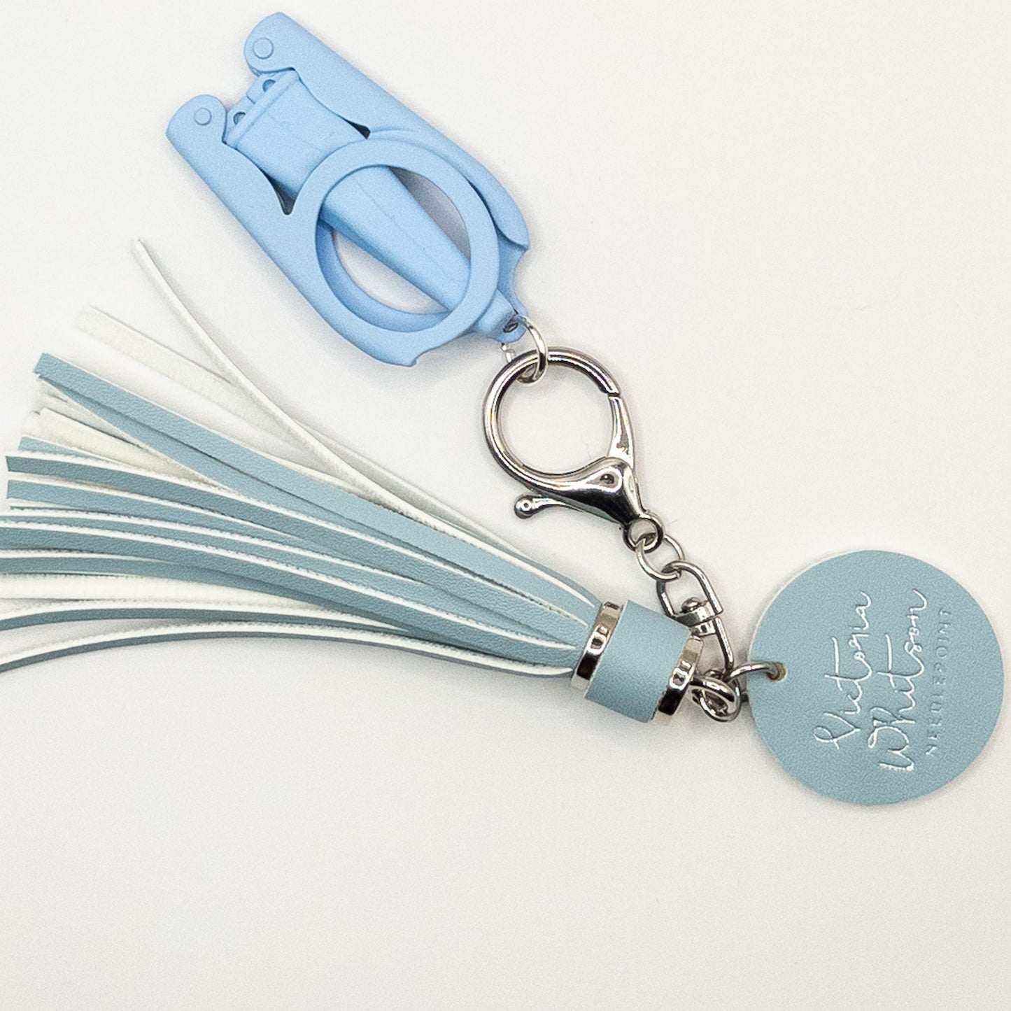 Cotton Candy Foldable Embroidery Scissors - Summertide Stitchery - Victoria Whitson Needlepoint