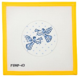 Double Angel - Summertide Stitchery - Flower & Vine