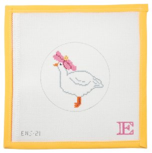 Feathered Friend Needlepoint - Summertide Stitchery - Emily NDLPT Stitches