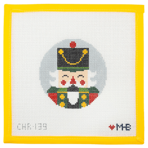 Ferdinand Nutracker Round Needlepoint Canvas - Summertide Stitchery - LoveMHB Studio
