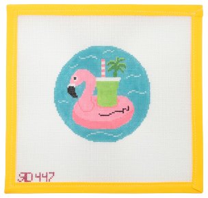 Flamingo Float - Summertide Stitchery - Rachel Donley