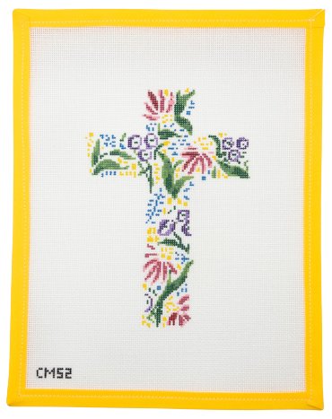 Floral Cross - Summertide Stitchery - Camilla Moss
