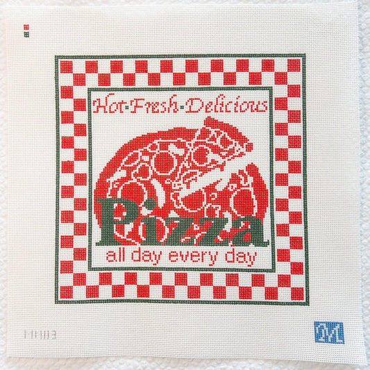 Hot Fresh Delicious Needlepoint Canvas - Summertide Stitchery - Maura Nolan Designs