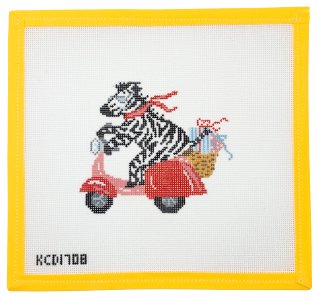 La Dolce Vita Zebra - Summertide Stitchery - KCN Designs