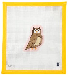 Little Brown Owl - Summertide Stitchery - Goodpoint Needlepoint