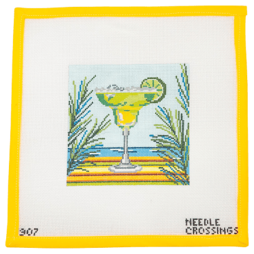 Margarita Needlepoint Canvas - Summertide Stitchery - Needle Crossings