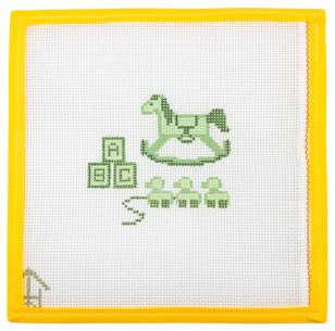 Nursery Toile Needlepoint Canvas - Summertide Stitchery - Heirloom Textile Co.