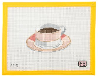 Pastel Tea Cup - Summertide Stitchery - Prepsetter