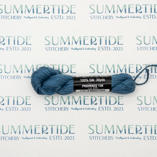 Pepper Pot Silk 138 Provence - Summertide Stitchery - Planet Earth Fibers