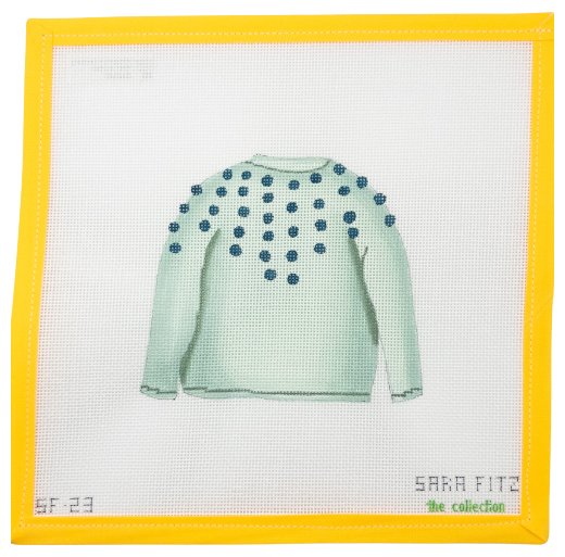 Pom Pom Sweater - Summertide Stitchery - Sara Fitz