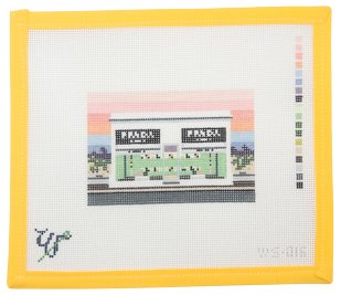 Prada Marfa Needlepoint Canvas - Summertide Stitchery - Wipstitch Needleworks