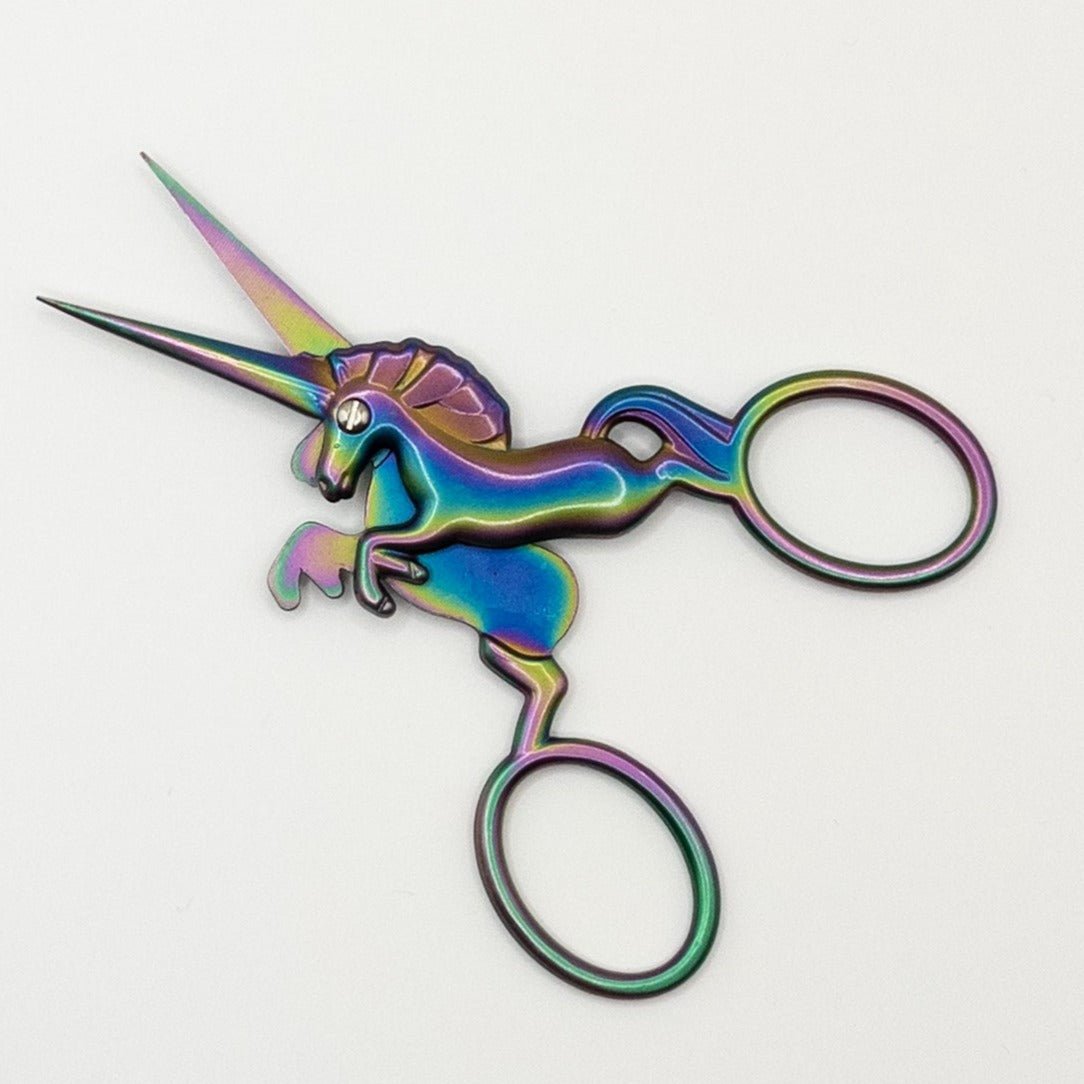 Rainbow Unicorn Embroidery Scissors - Summertide Stitchery - Mopsey Designs