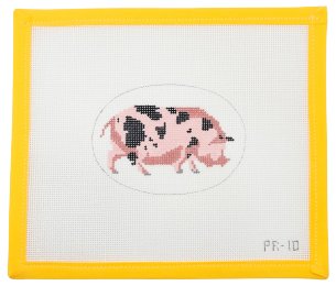 Sammy the Spotted Pig - Summertide Stitchery - Pip & Roo