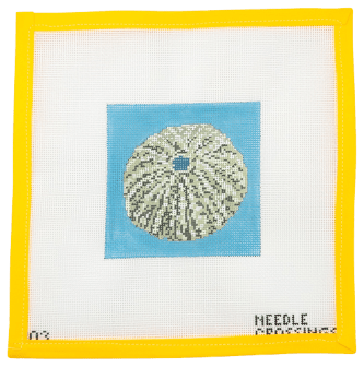 Sea Urchin Needlepoint Canvas - Summertide Stitchery - Needle Crossings