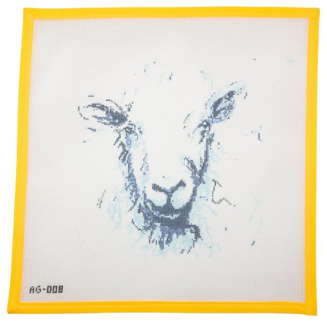 Shleepy (Sheep) Needlepoint Canvas - Summertide Stitchery - Ash + Gin