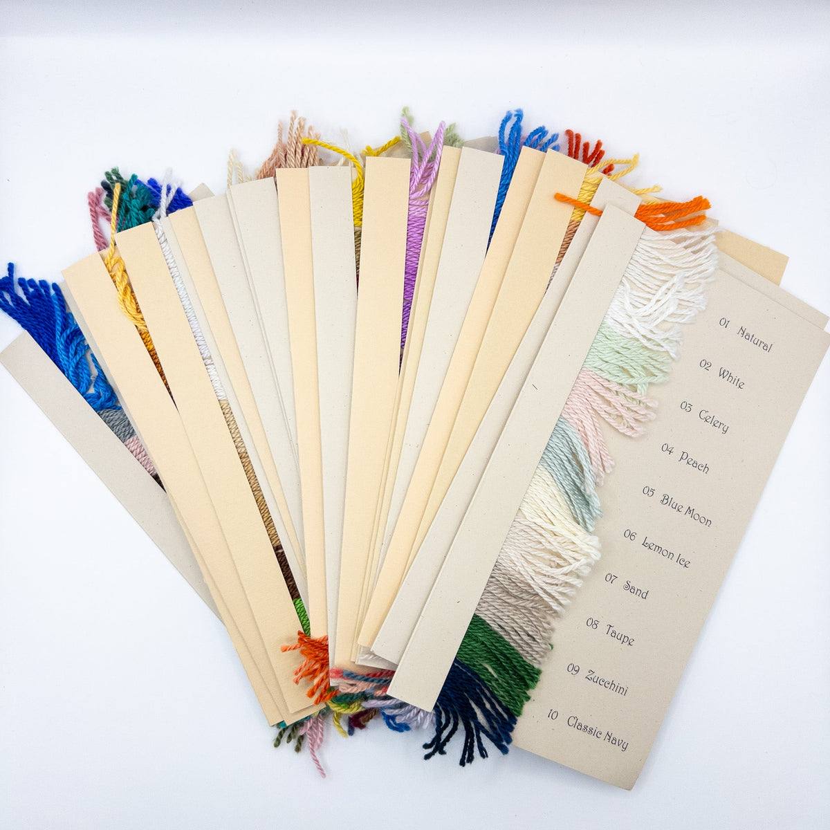 Ivory Chart Silk And Ivory Color Chart Silk & Ivory Color Card | Summertide
