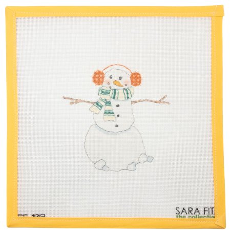 Snowman - Summertide Stitchery - Sara Fitz