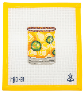 Spicy Margarita Needlepoint Canvas - Summertide Stitchery - Morgan Julia