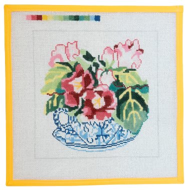 Teacup of Glorfinia - Summertide Stitchery - Jean Smith