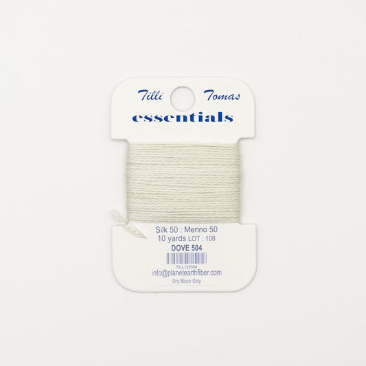 Tilli Tomas Essentials 504 Dove - Summertide Stitchery - Planet Earth Fibers