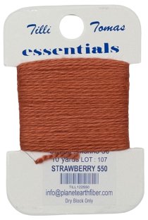 Tilli Tomas Essentials 550 Strawberry - Summertide Stitchery - Planet Earth Fibers