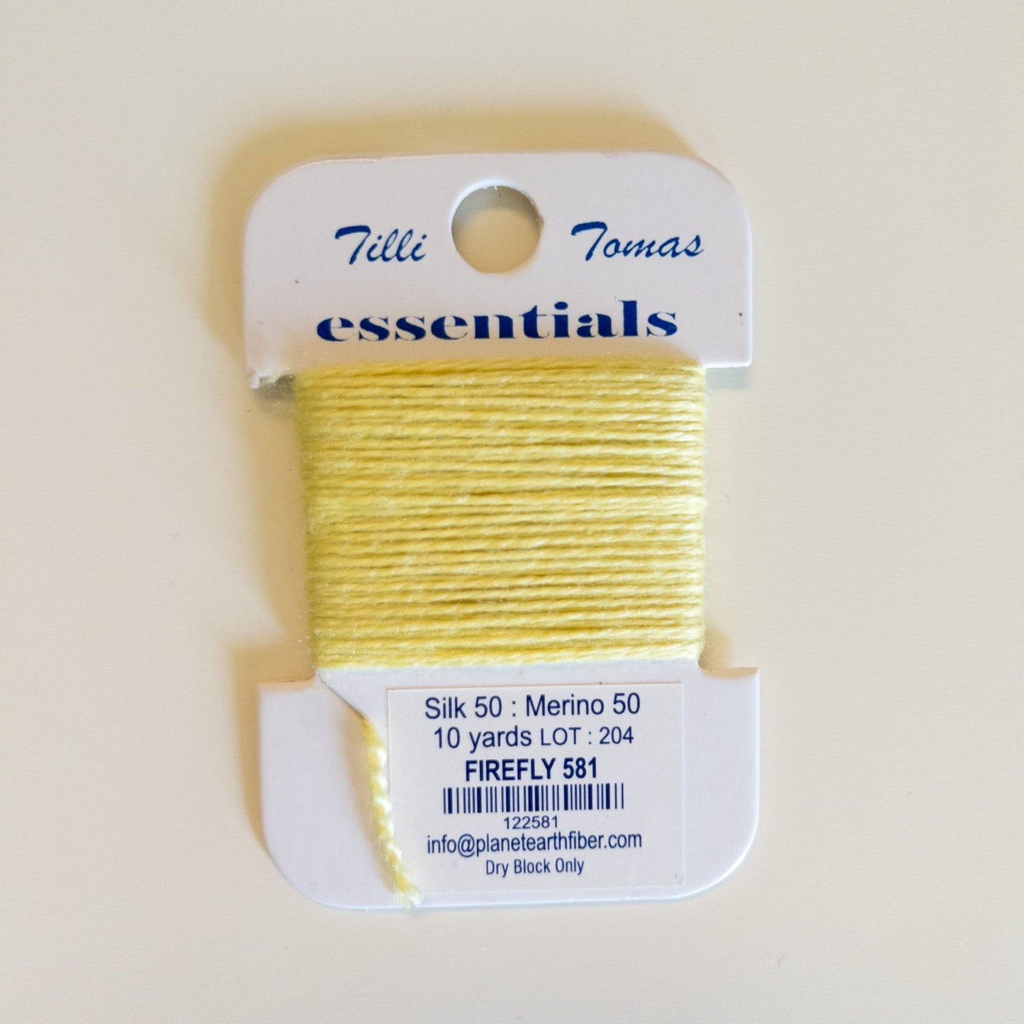 Tilli Tomas Essentials 581 Firefly - Summertide Stitchery - Planet Earth Fibers