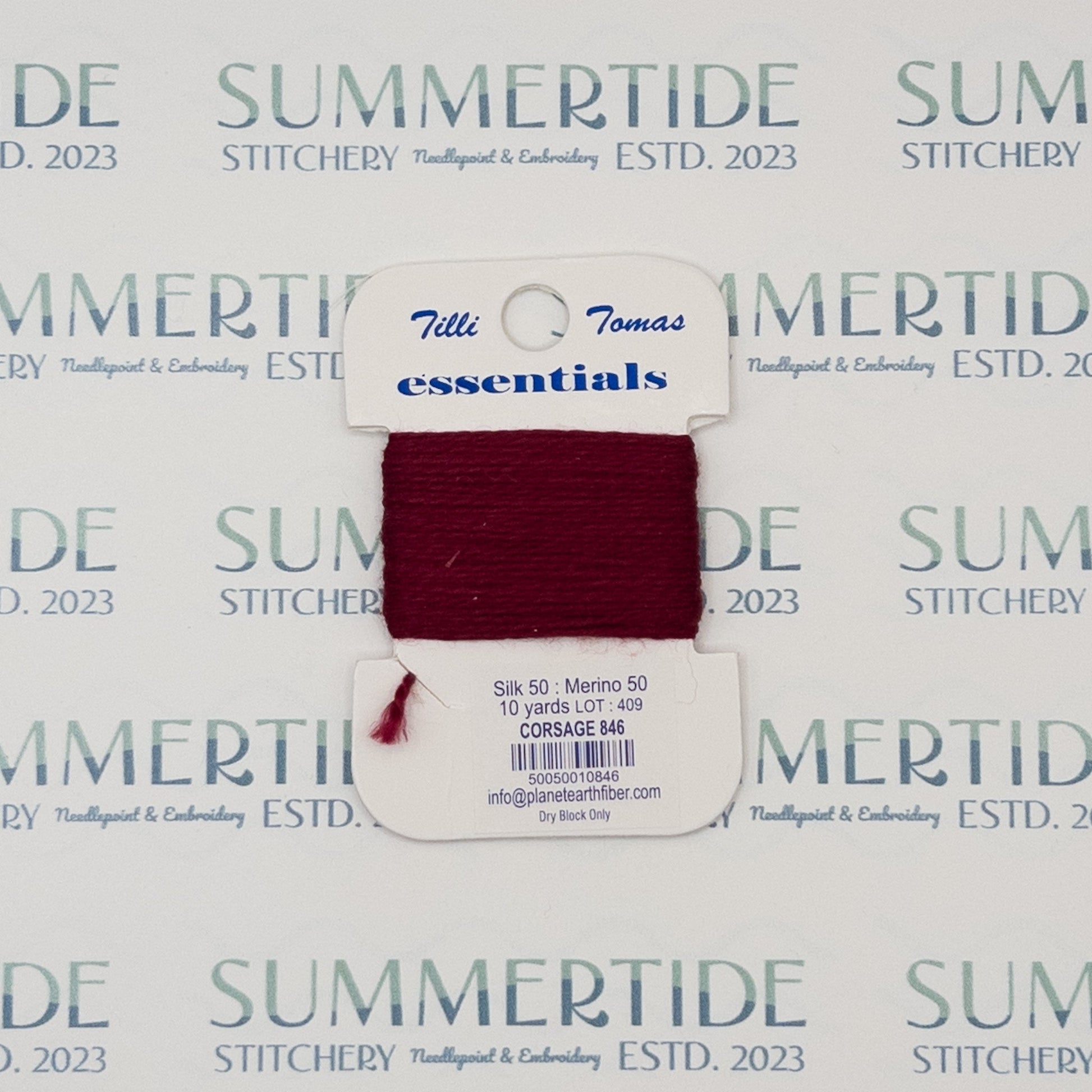 Tilli Tomas Essentials 846 Corsage - Summertide Stitchery - Planet Earth Fibers