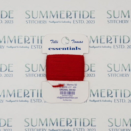 Tilli Tomas Essentials 852 Original Sin - Summertide Stitchery - Planet Earth Fibers