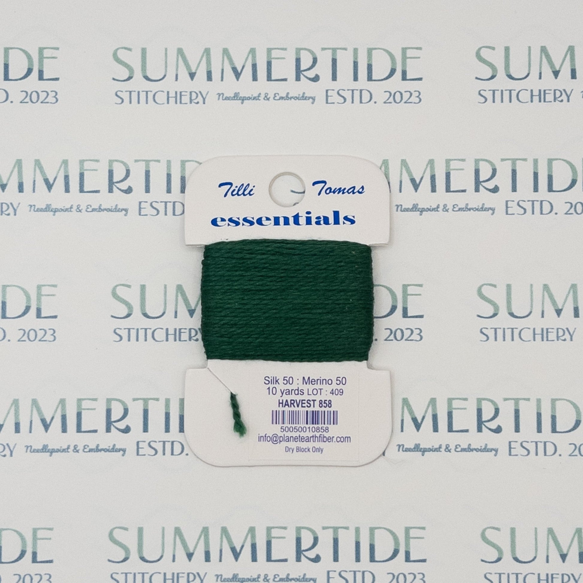 Tilli Tomas Essentials 858 Harvest - Summertide Stitchery - Planet Earth Fibers