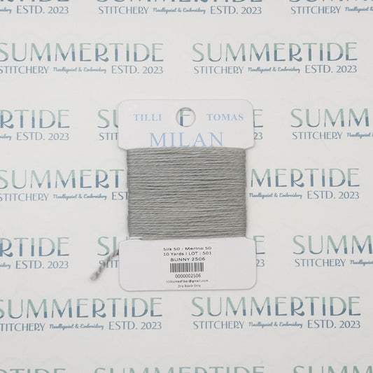 Tilli Tomas Milan Card 2506 Bunny - Summertide Stitchery - Planet Earth Fibers