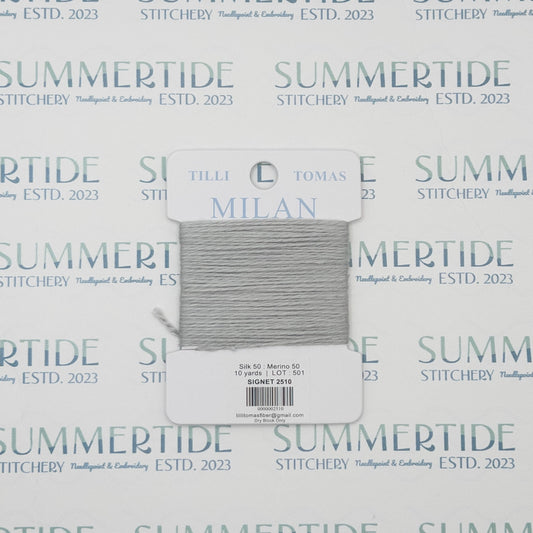 Tilli Tomas Milan Card 2510 Signet - Summertide Stitchery - Planet Earth Fibers