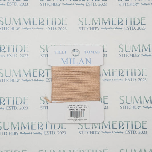 Tilli Tomas Milan Card 2522 Hang Ten - Summertide Stitchery - Planet Earth Fibers
