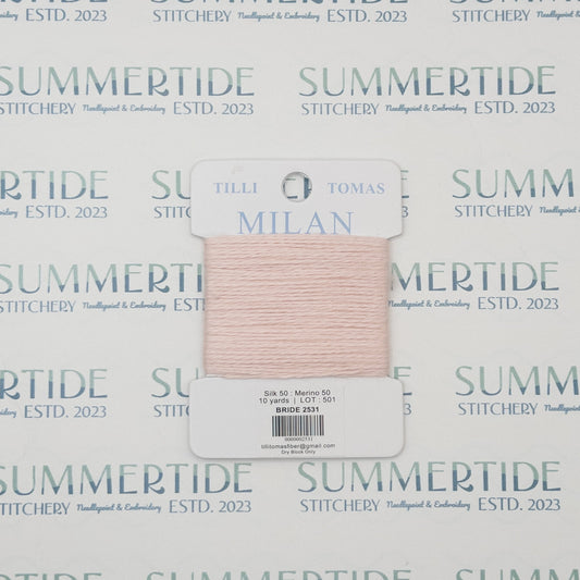 Tilli Tomas Milan Card 2531 Bride - Summertide Stitchery - Planet Earth Fibers