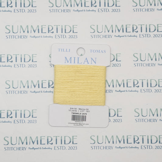 Tilli Tomas Milan Card 2579 Twinkle - Summertide Stitchery - Planet Earth Fibers